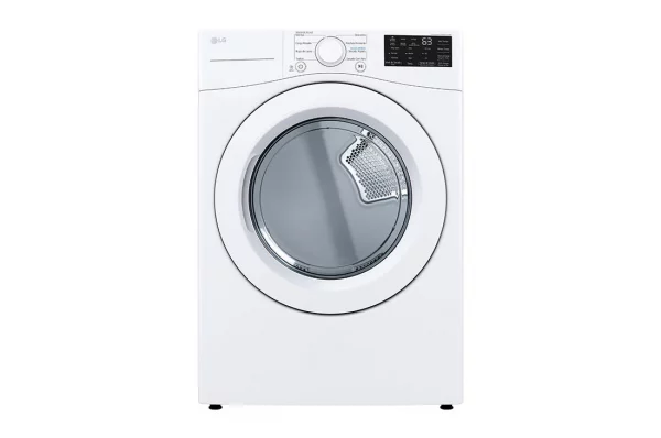 Secadora | LG | 20 kg | 7.4ftᶟ | Sensor Dry | Smart Diagnosis™ | Blanco | Eléctrica