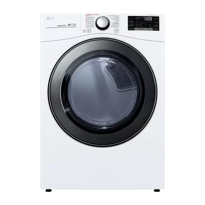 Secadora | LG | Carga Frontal | Gas | 22 kg | ThinQ (Wi-Fi) | TurboSteam | Blanco