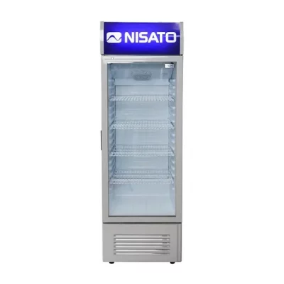 Vitrina Comercial | Nisato | 10 ft³ | 1 Puerta | Cierre Automático | Seguridad con Llave