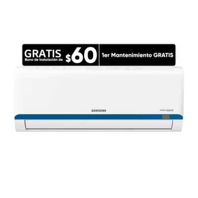 Aire Acondicionado | Samsung | Split | 12 000 BTU | Digital Inverter | SEER 16 | Fast Cooling