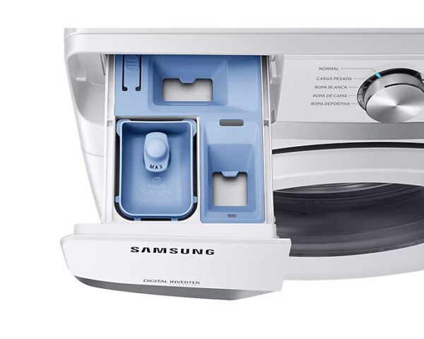 Lavadora | Samsung | Carga Frontal | 20 kg | Tecnología VRT Plus | Autolimpienza | Smart Check - Imagen 9